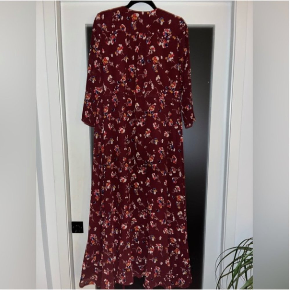 Madewell Floral Wrap Dress - Picture 5 of 6